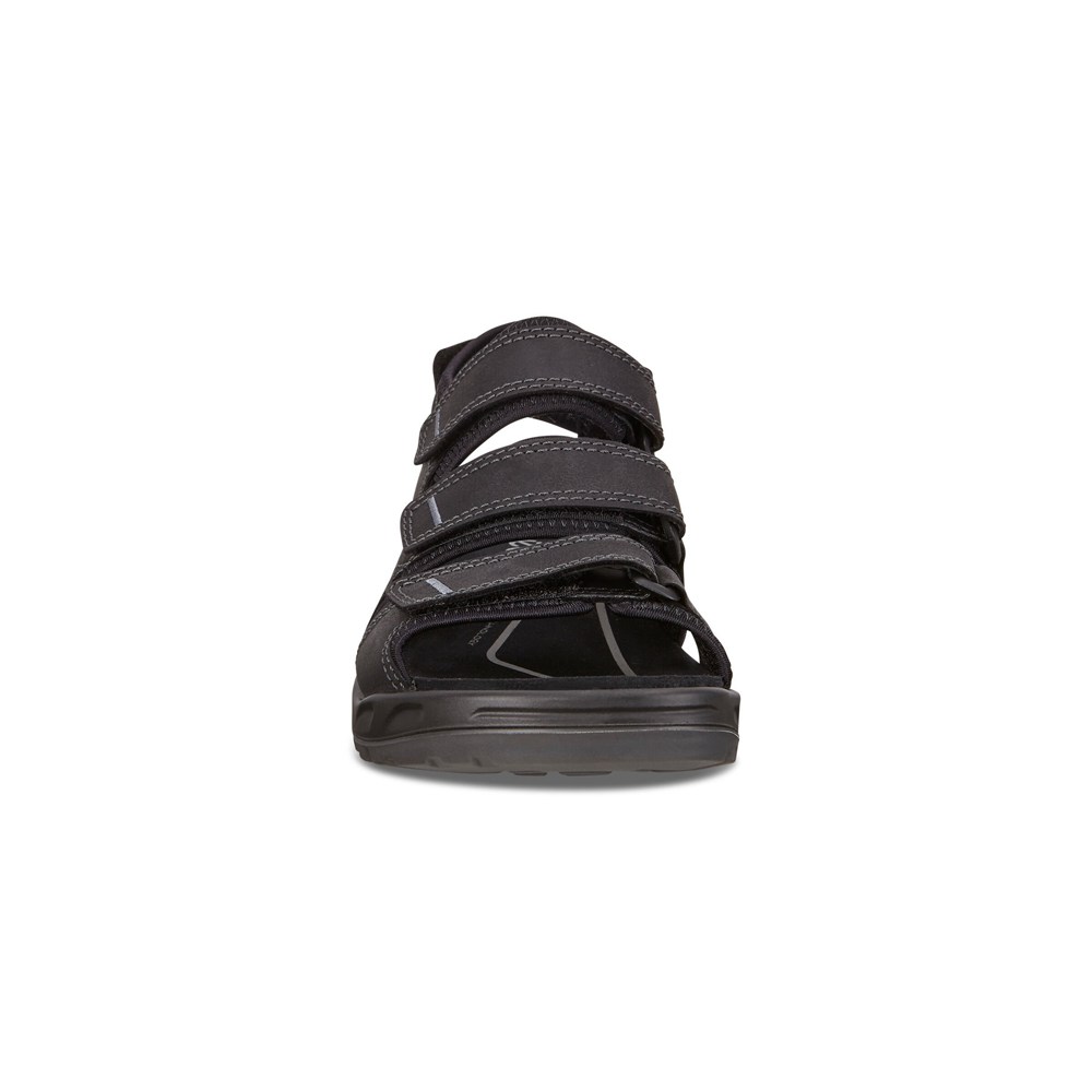 ECCO Mens Sandals Black - Offroad Flat - ALQ-316720